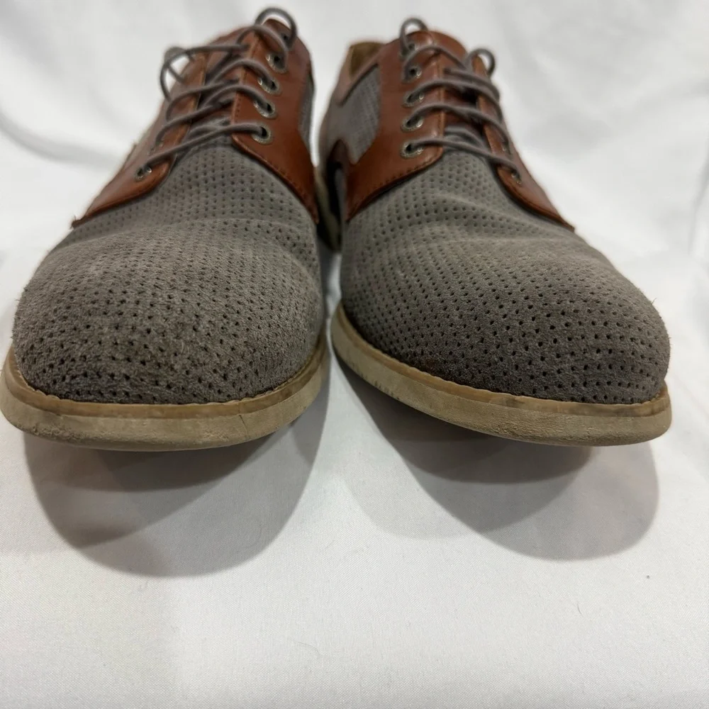 Johnston & Murphy Perforated Oxford‎ Shoes 10M Smart Casual Lightweight Corpcore